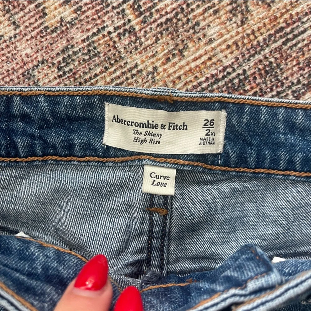 Abercrombie & Fitch Skinny High Rise Jean, Curve Love